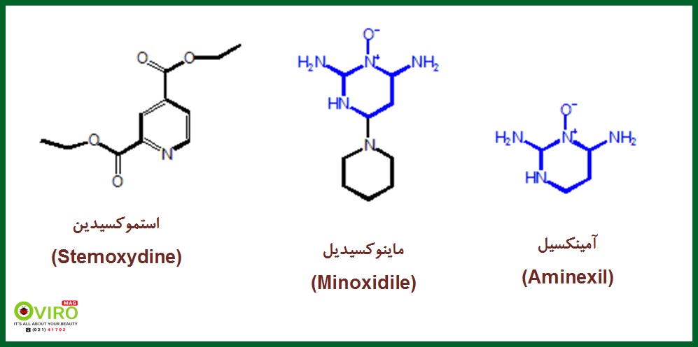 آمینکسیل - ماینوکسیدیل - استموکسیدین