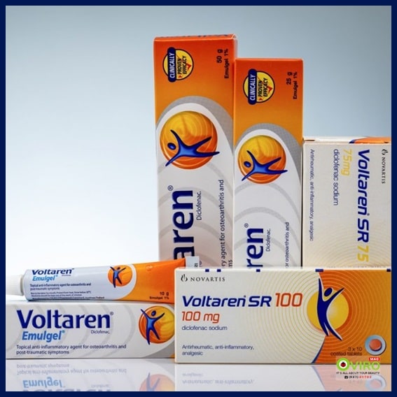 ژل ولتارن | ژل دیکلوفناک سدیم | دیکلوفناک موضعی | Voltaren Emulgel | امول ژل ولتارن